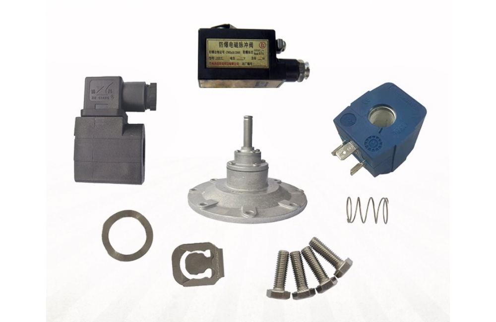 電磁脈沖閥先導頭閥芯線圈維修包插圖