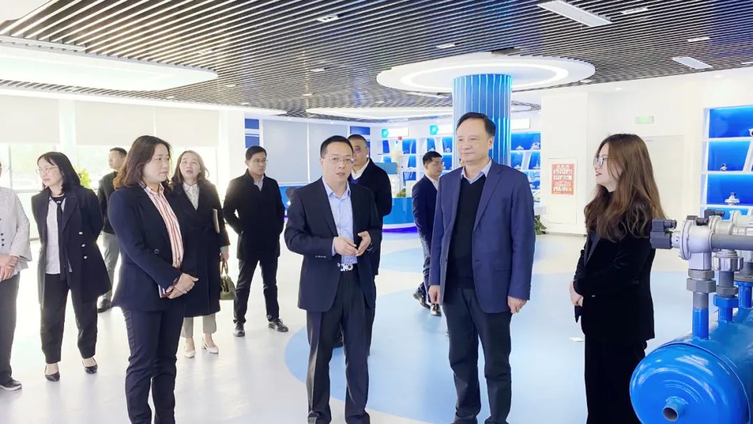 嘉興市政協副主席、民建嘉興市委會主委戴銘一行蒞臨我司開展走訪調研活動插圖