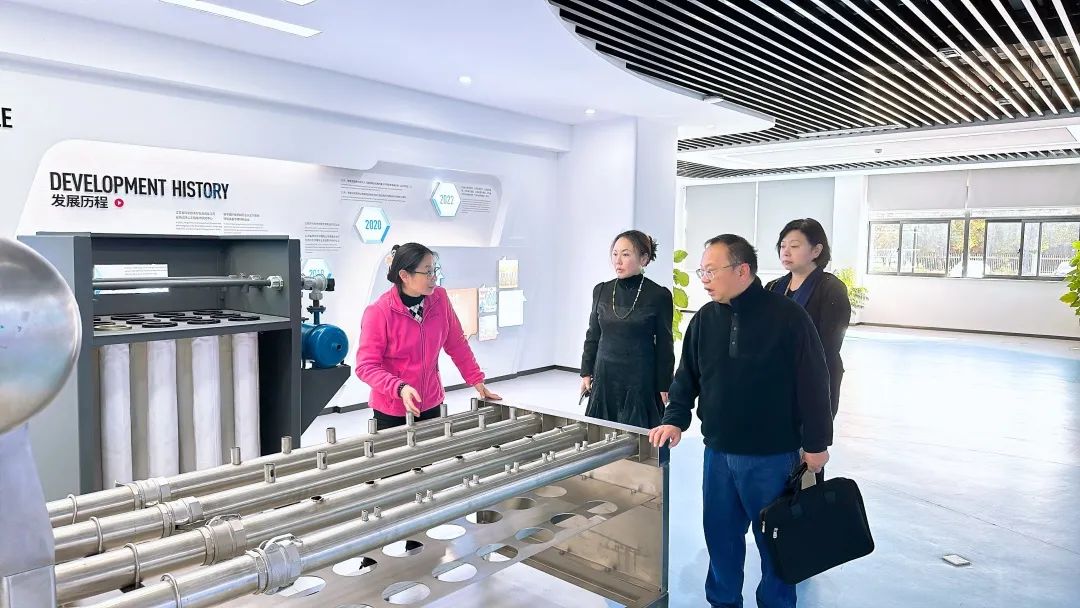 蘇州市政協喻敏毅、吳嘉元委員蒞臨我司考察調研插圖